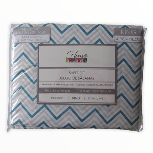 Sábanas Lima Home Accents 4 Piezas - KING