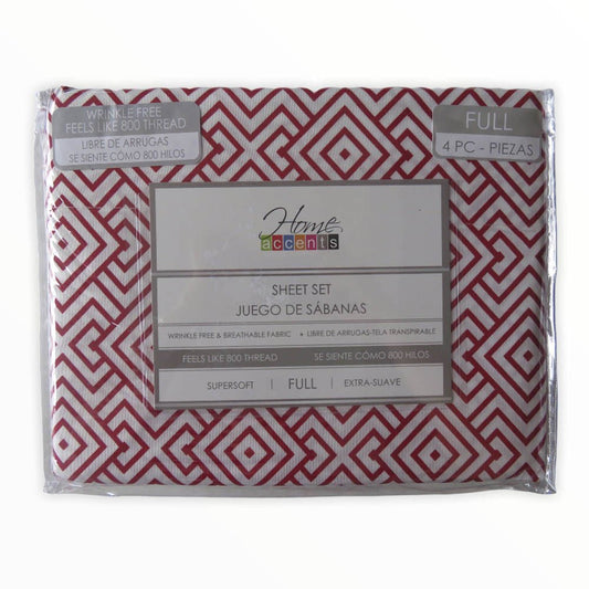 Sábanas Milán Home Accents 4 Piezas - FULL
