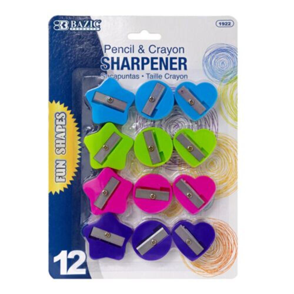 Sacapunta Bazic X12 Colores -Surt