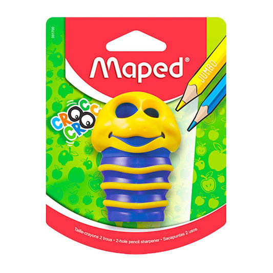 Sacapunta Maped Croc Con 2 Orificios y Depósito - Surtido