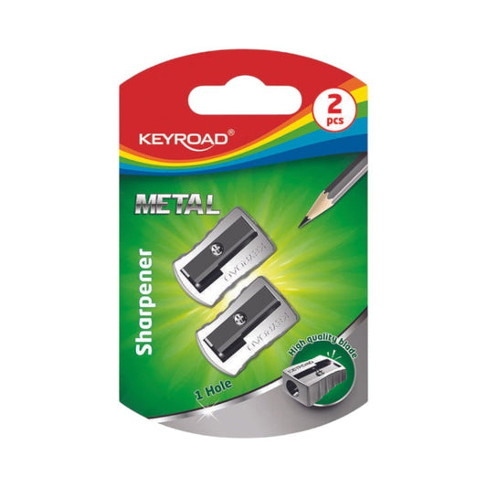 Sacapuntas Keyroad de Metal / 2 Piezas - Keyroad - Titan.com.pa - 6954884598105
