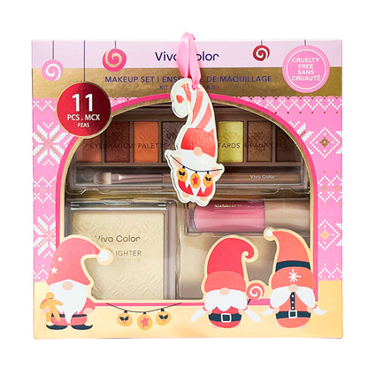 Estuche De Maquillaje Viva Color 11 Piezas