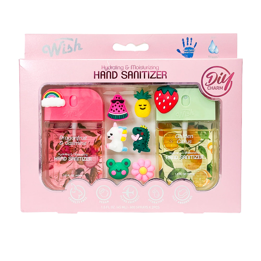 Gel Antibacterial Wish Spray 1.5 Onza 2 Piezas/Surtido