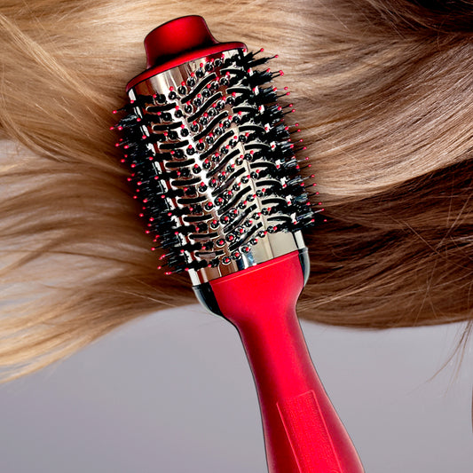 Cepillo Secador Para Cabello Revlon/Rojo