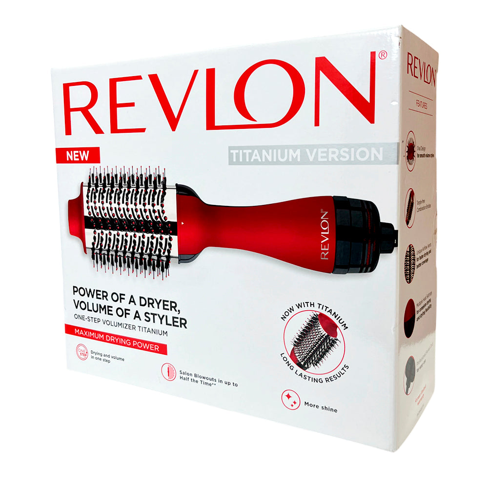 Cepillo Secador Para Cabello Revlon/Rojo