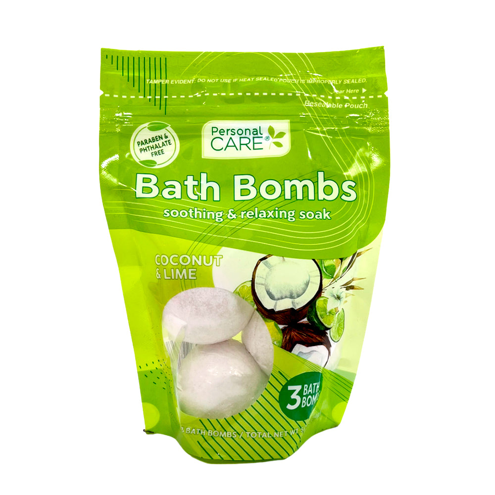 Bombas De Baño Regent Paquete De 3Pz 5,29 Oz Coco&Limon