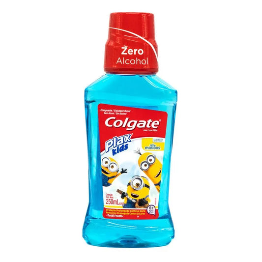 Enjuague Bucal Colgate Plax Kids Minions 250 ml