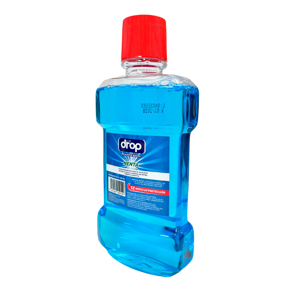 Enjuague Bucal Caredrop De Menta 500 ML