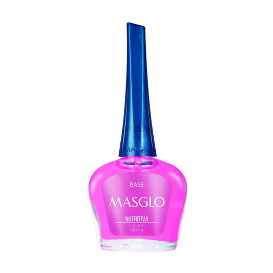 Base Masglo Para Uñas Nutritivas Rosada