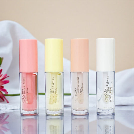 Lip Oil Viva Color Gloss Garden 4 Piezas