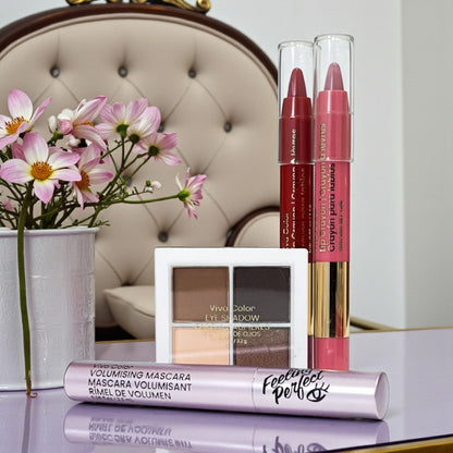 Lip & Eye Viva Color Twist & Flick Set De 7 Piezas