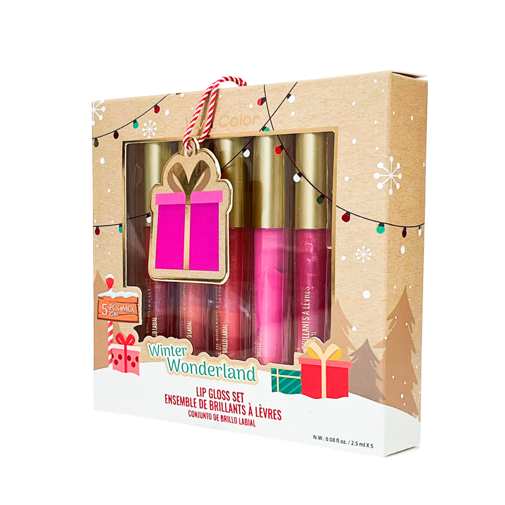 Lip Gloss Viva Color 5 Piezas Winter Wonderland