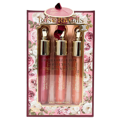 Lip Oil Viva Color 3 Piezas Rosé Rituals