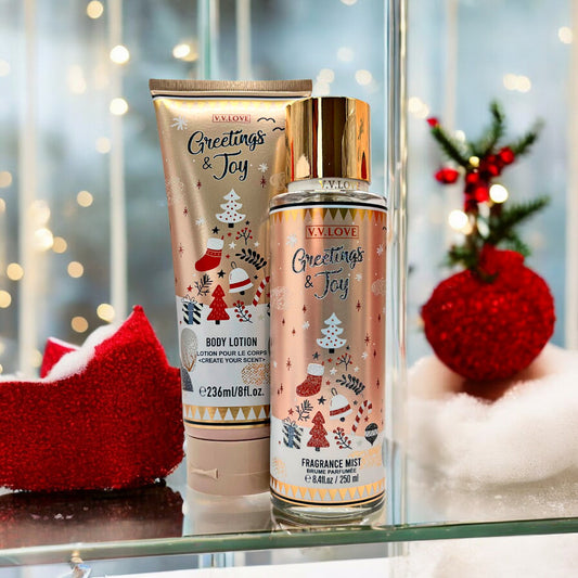 Estuche V.V.Love Greeting & Joy 2 Piezas