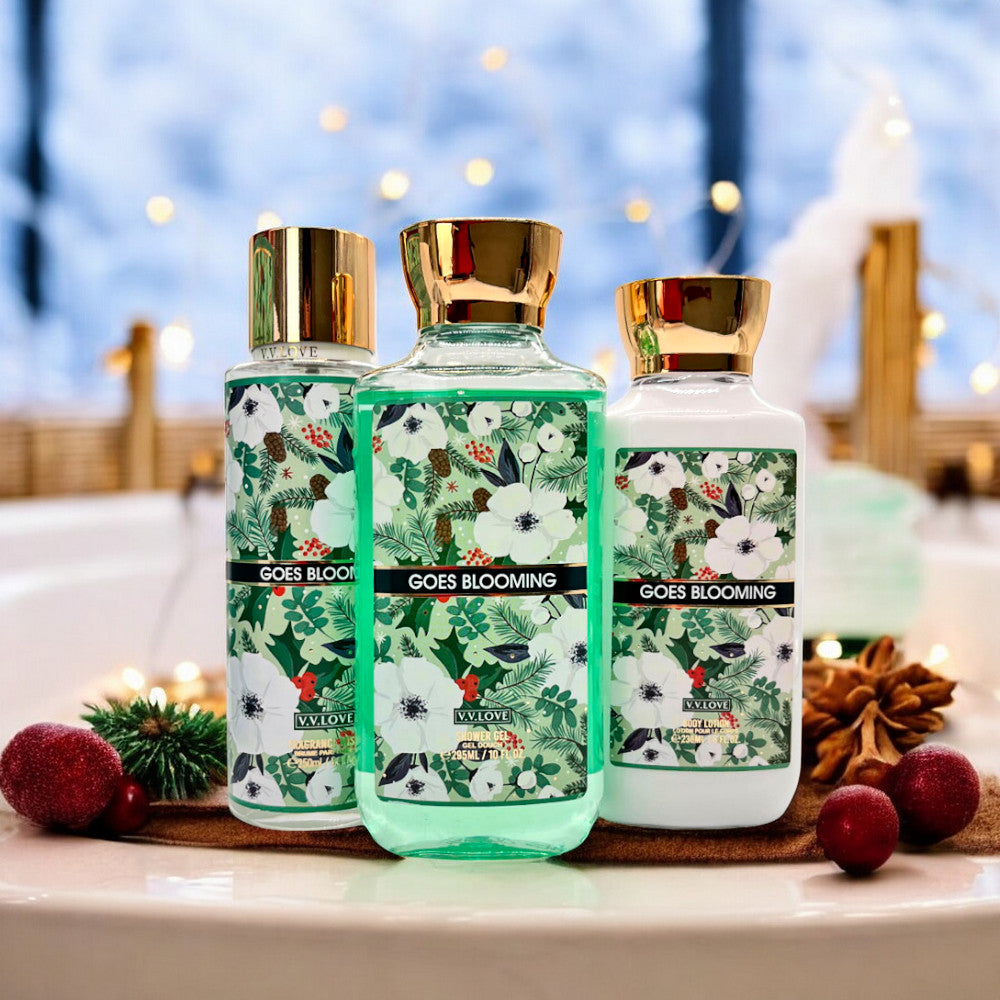 Estuche V.V.Love Goes Blooming 3 Piezas