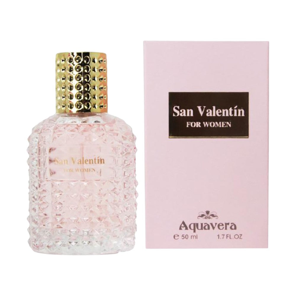 Perfume Aquavera San Valentin Para Dama 50 ml