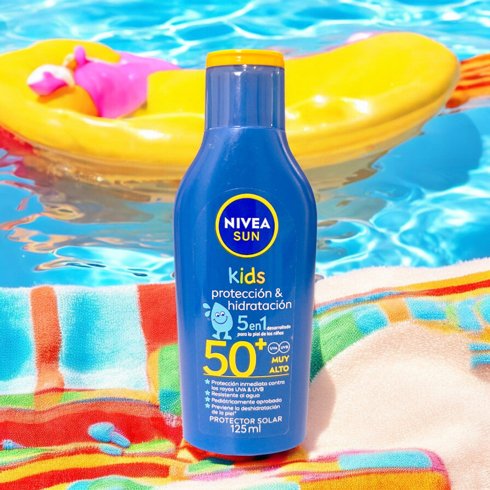 Protector Solar Protección & Hidratación Nivea Para Niño FPS-50 125 ML