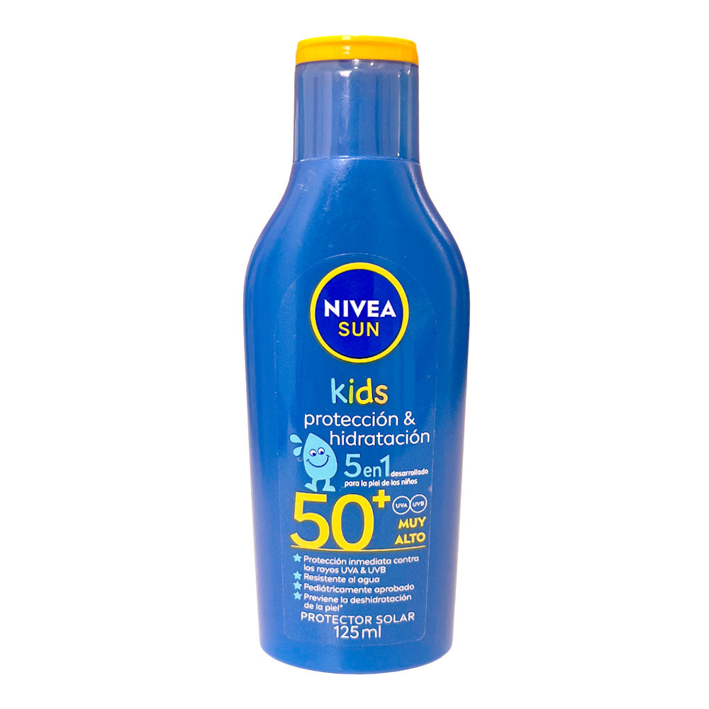 Protector Solar Protección & Hidratación Nivea Para Niño FPS-50 125 ML