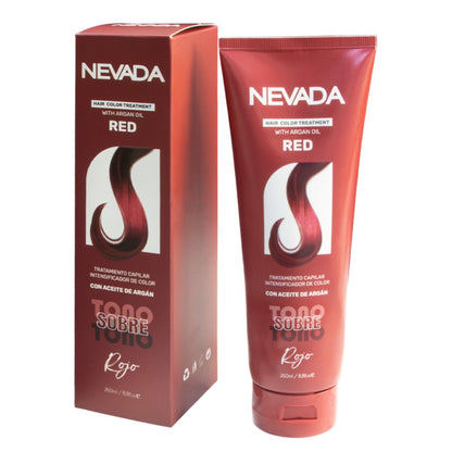 Tinte Nevada Baño Color Rojo 260 ML