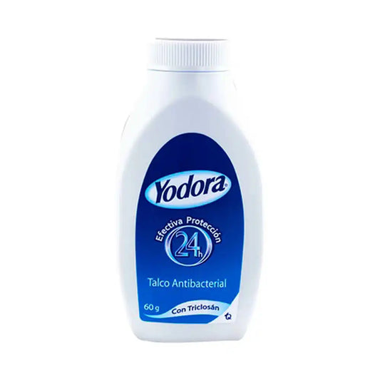 Talco Antibacterial Yodora 60 g