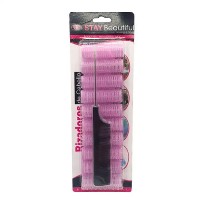 Set de Rollos y Peinilla Stay Beautiful - Surtido