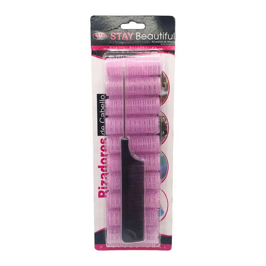 Set de Rollos y Peinilla Stay Beautiful - Surtido