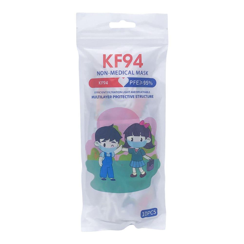 Mascarilla Desechable KF94 Fashion Estampado Infantil 10 Piezas