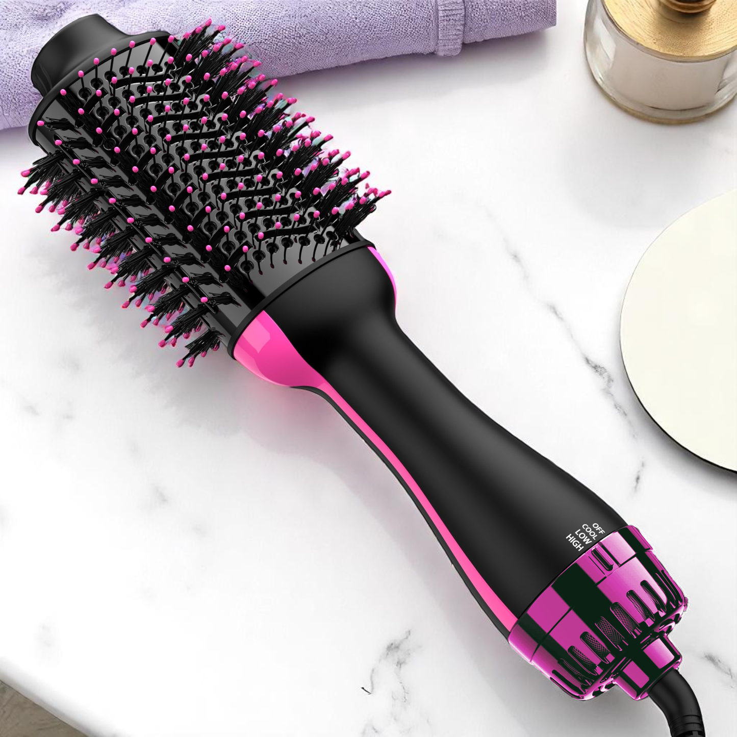 Cepillo Secador Eléctrico Fabulous 2 En 1