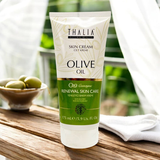 Crema Hidratante Corporal Thalia Con Aceite de Oliva / 175ml
