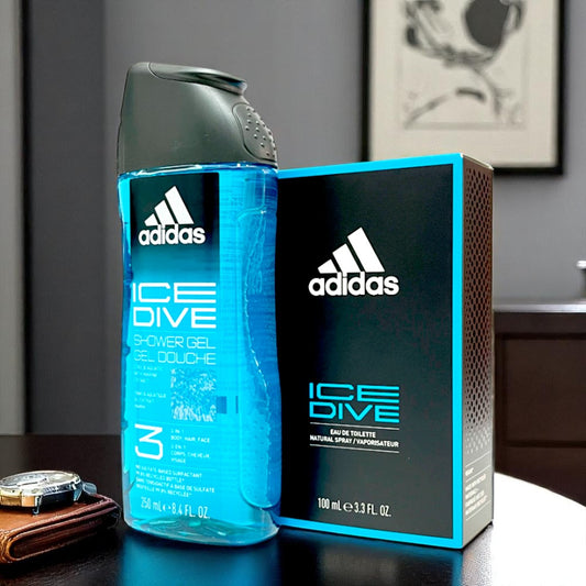 Estuche Adidas Ice Dive Caballero 100/250 mL