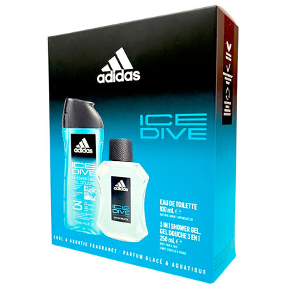 Estuche Adidas Ice Dive Caballero 100/250 mL