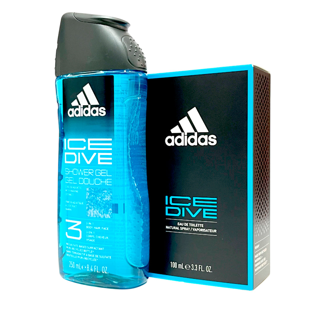 Estuche Adidas Ice Dive Caballero 100/250 mL