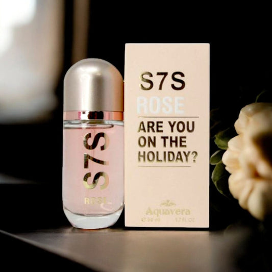 Perfume S7S Rose Aquavera Para Dama / 50 ml