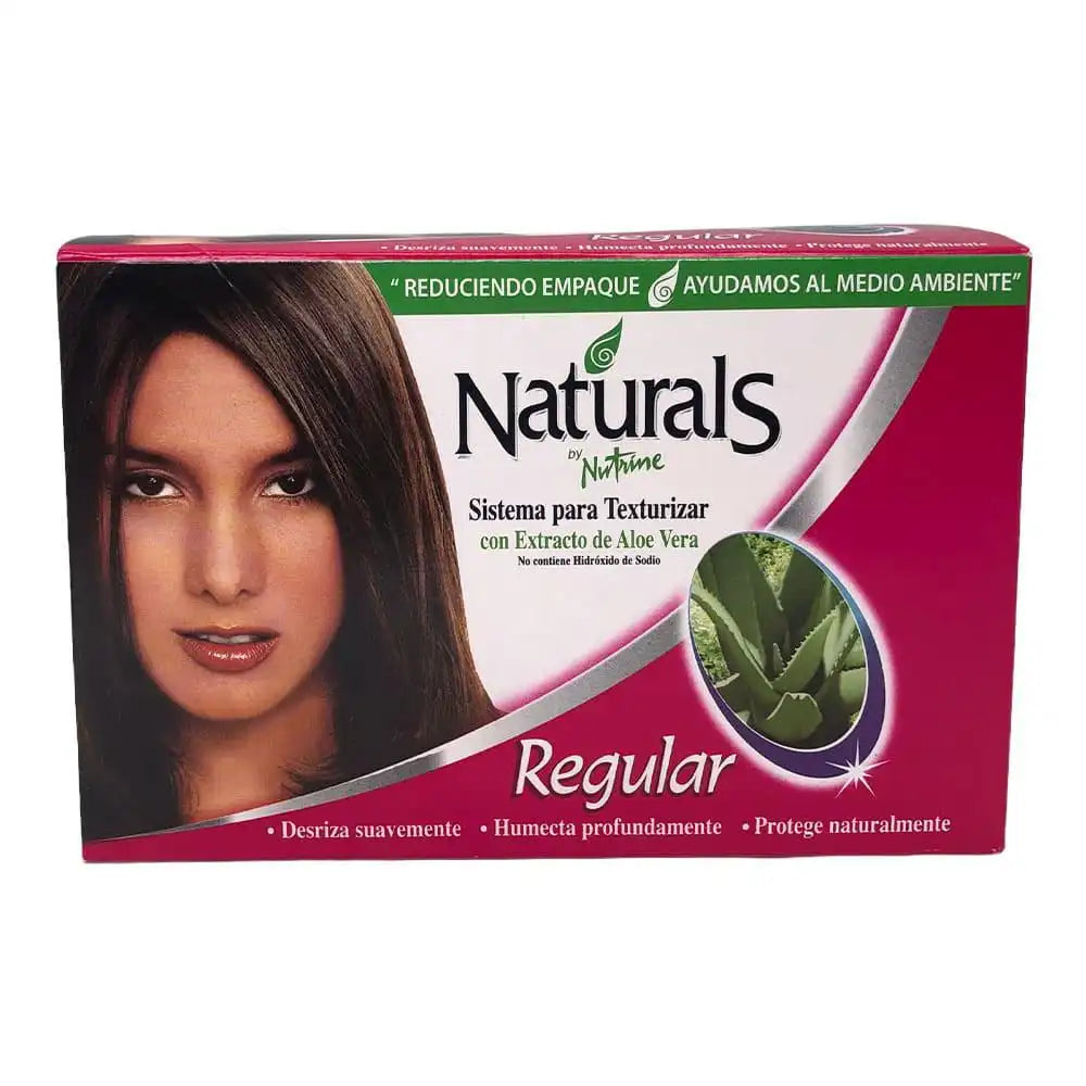 Kit de Crema Alisadora Naturals Regular Con Aloe Vera