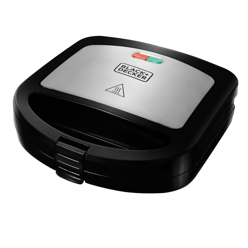 Sandwichera Black & Decker Antiadherente Negro