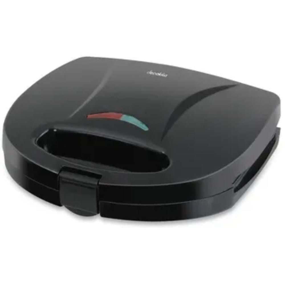 Sandwichera Decakila 2 Rebanadas 750W/Negro