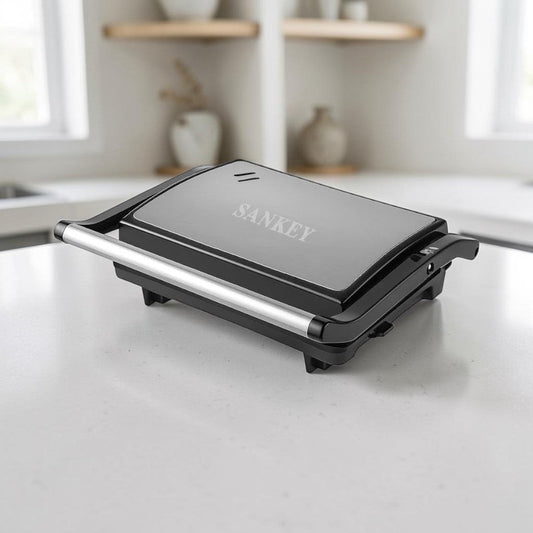 Sandwichera Panini Sankey / 750W / Placas Antiadherentes - Sankey - Titan.com.pa - 7453118904785