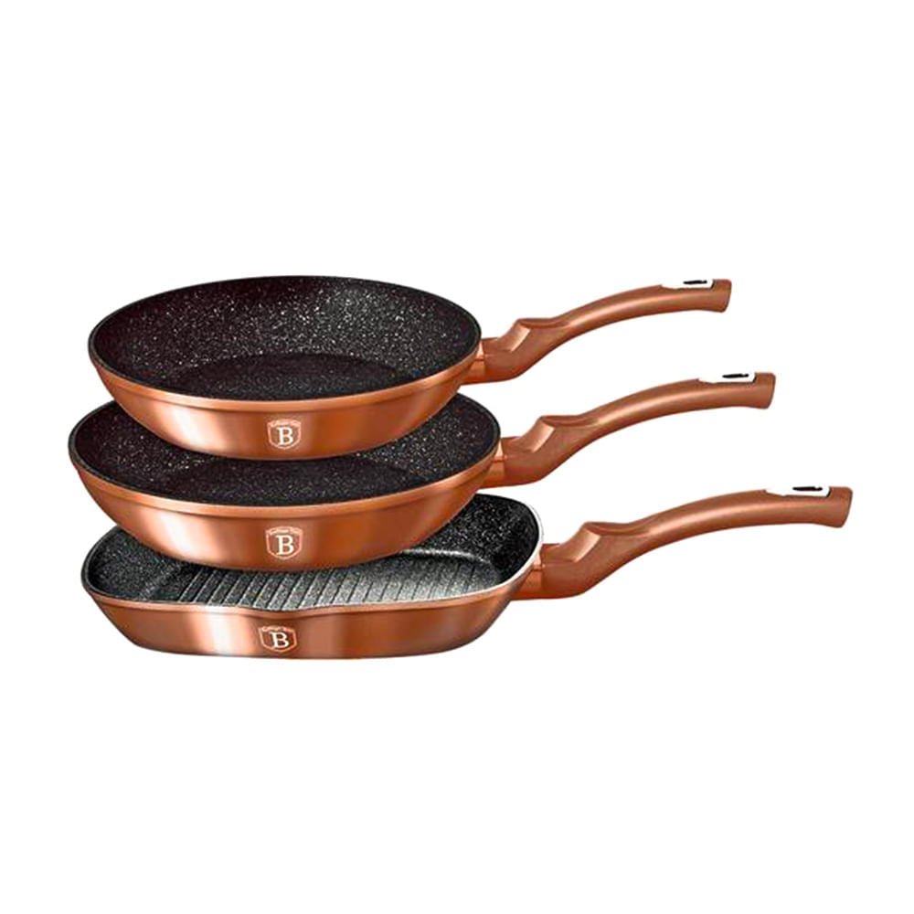 Sartenes Berlinger Haus Antiadherentes de 3 Piezas