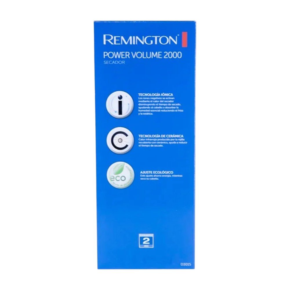 Secador de Cabello Remington Power Volumen 2000 - Remington - Titan.com.pa - 74590514582