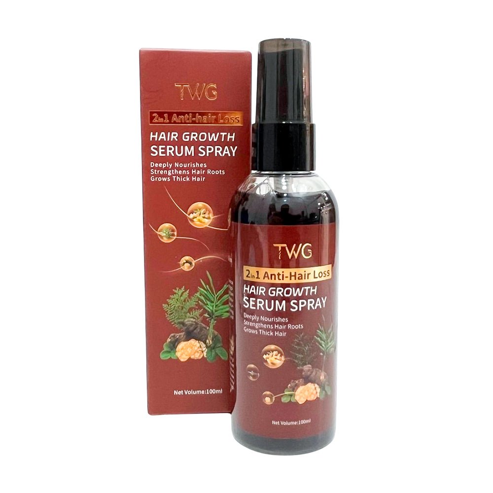 Serum En Spray 2 En 1 Jengibre Para El Crecimiento De Cabello 100 ML TWG - TWG - Titan.com.pa - 6975739959223