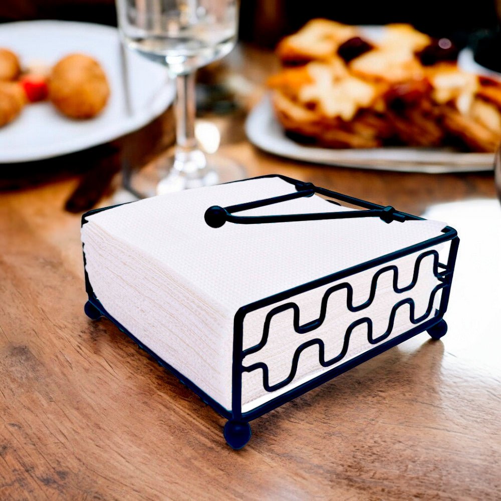 Servilletero De Metal Negro Home Elegance - Home Elegance - Titan.com.pa - 2100000659470