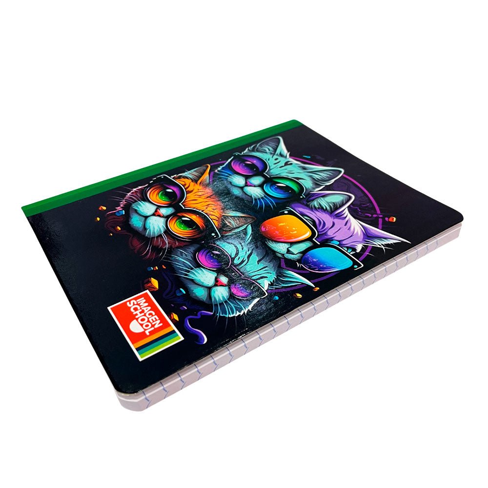 Set 3 Cuaderno Cosido Pequeño Imagen School / 200 Páginas / Raya Ancha / Girl - Imagen School - Titan.com.pa - 2100000713578