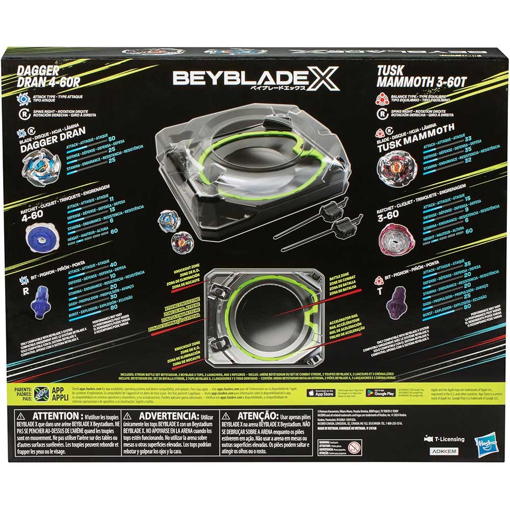 Set Batalla Bey BBX Xtreme / Beyblade - Bey Blade - Titan.com.pa - 195166265568