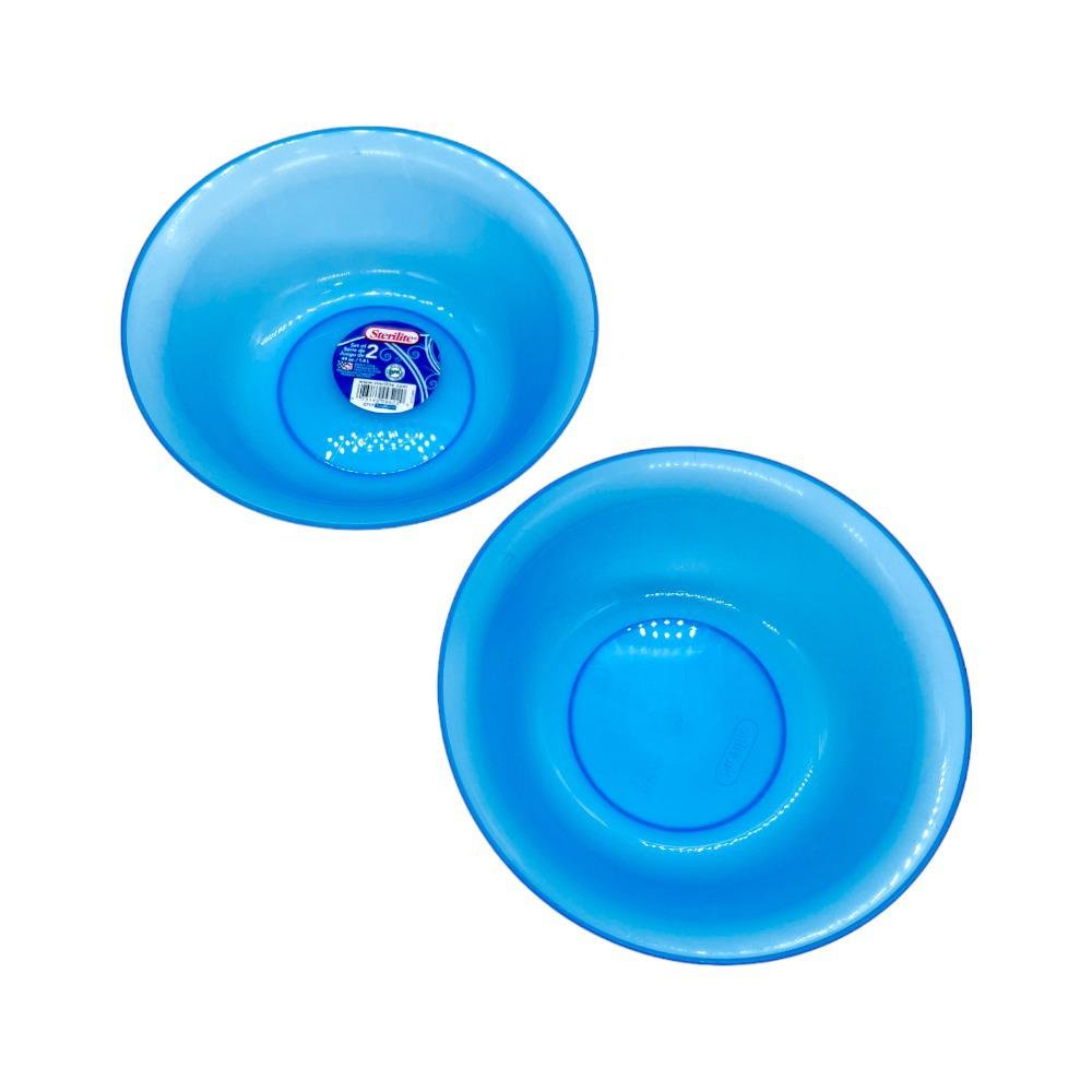 Set de 2 Bowl Sterlite de Plastico