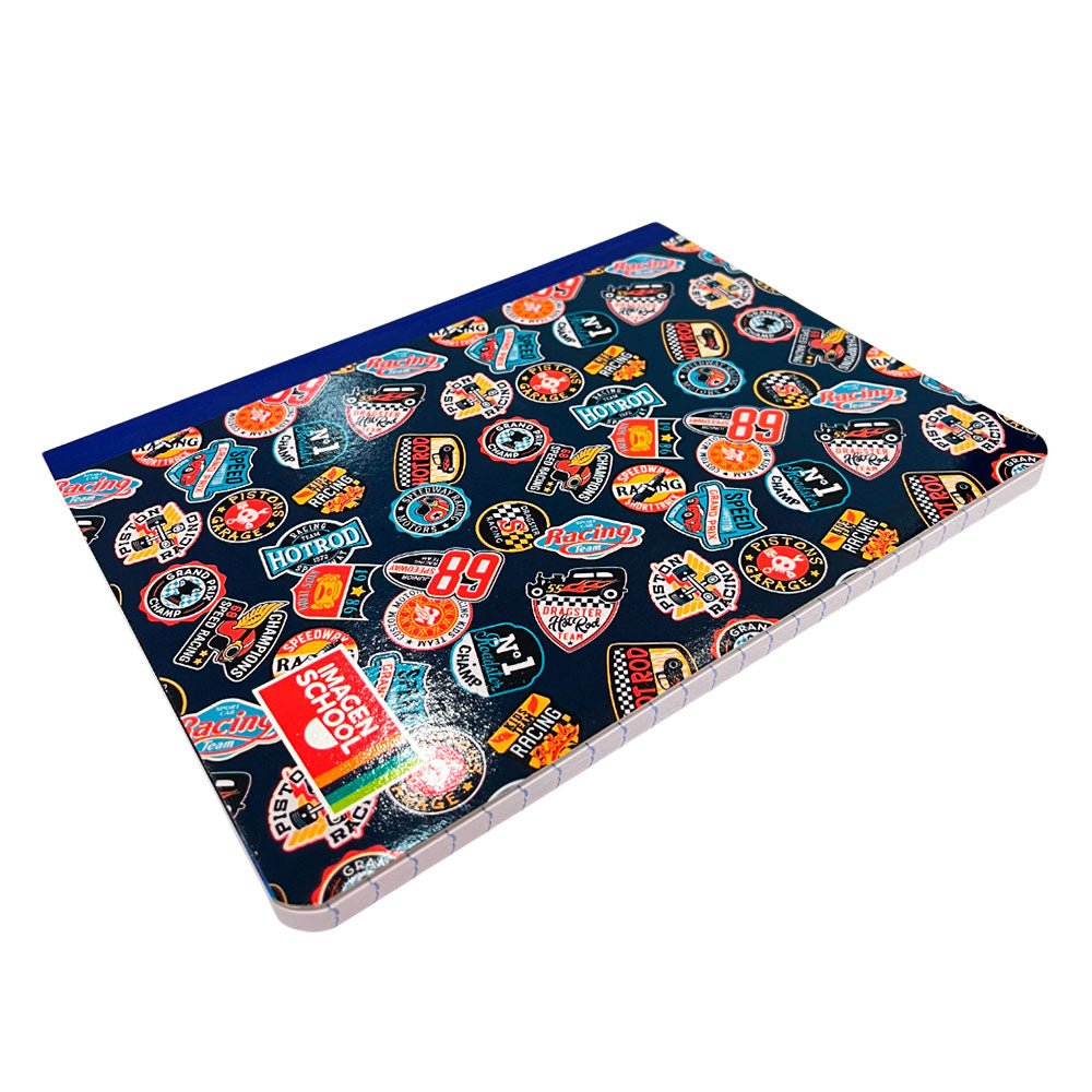 Set de 3 Cuaderno Cosido Pequeño Imagen School / 200 Páginas / Raya Ancha / Boys - Imagen School - Titan.com.pa - 2100000908509