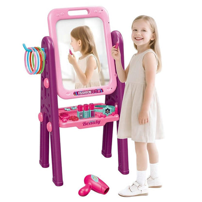 Set De Belleza C/Espejo Y Pizarra De Aprendizaje - Star Toys