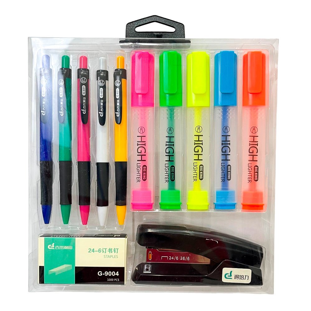 Set de Bolígrafos Imagen School con Accesorios – 12 Piezas - Imagen School - Titan.com.pa - 2100000250905
