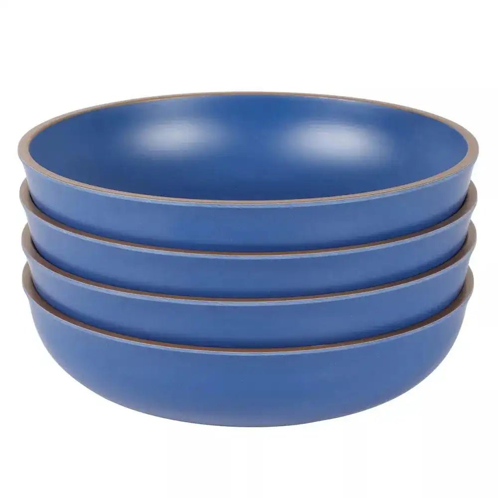 Set de Bowls Rockabye – 4 Piezas / Melamina Azul / 15 cm - Gibson - Titan.com.pa - 85081576149
