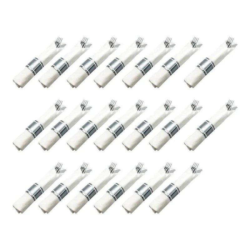 Set de Cubiertos Desechables Lillian 20 Piezas - Lillian - Titan.com.pa - 763615372718