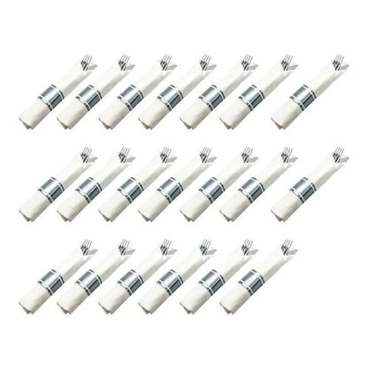 Set de Cubiertos Desechables Lillian 20 Piezas - Lillian - Titan.com.pa - 763615372718